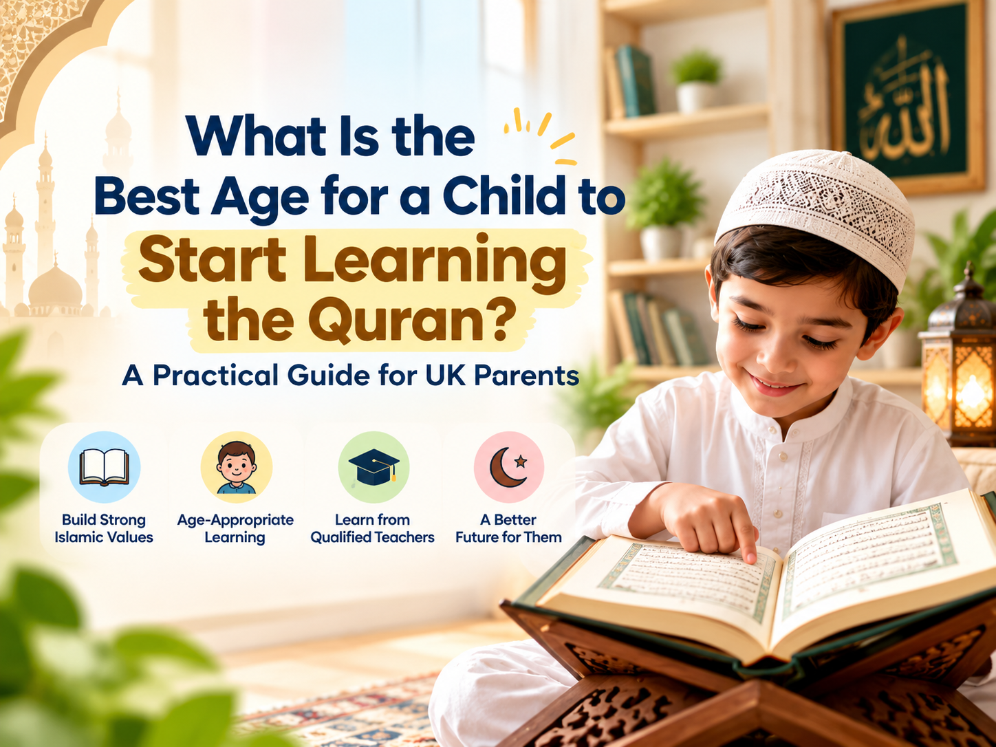 best age to learn Quran for kids